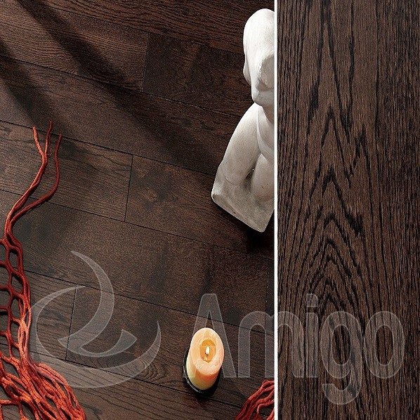 Массивная Доска Amigo Дуб Каштан фото 1 — ПетроПол