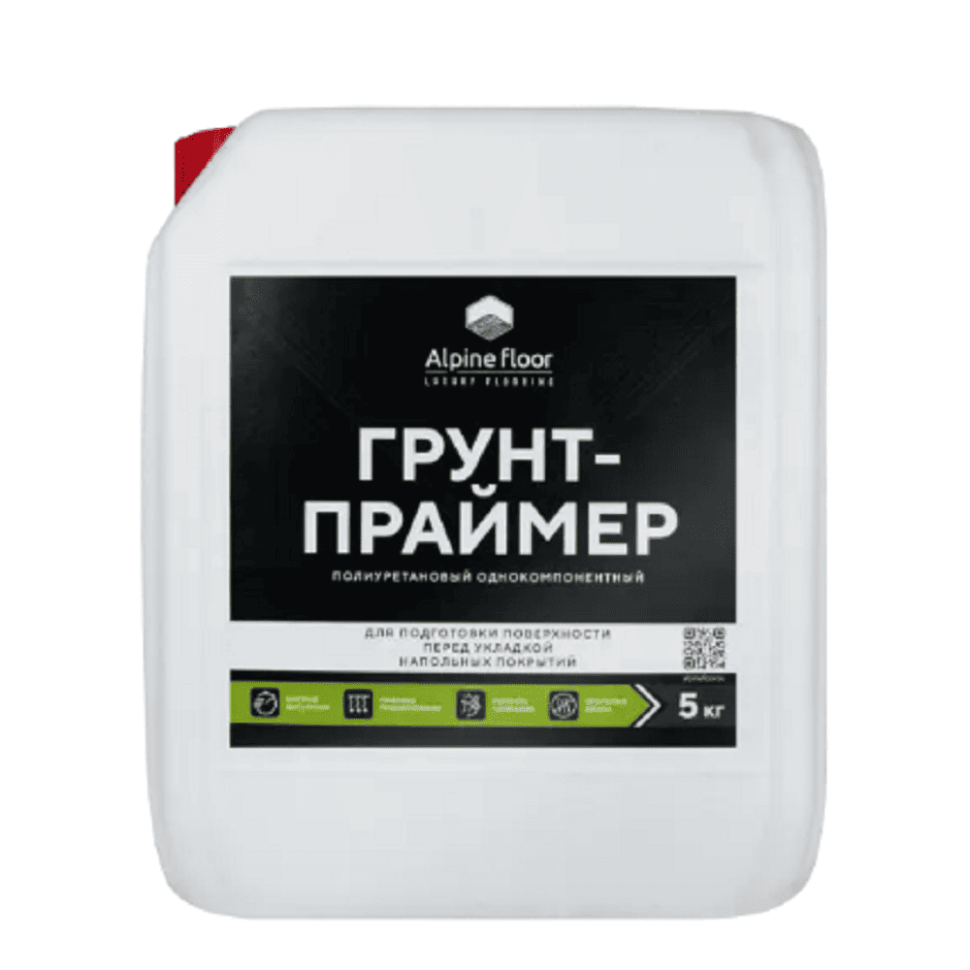 Полиуретановый однокомпонентный грунт-праймер Alpine floor (5 кг) фото 1 &mdash; ПетроПол