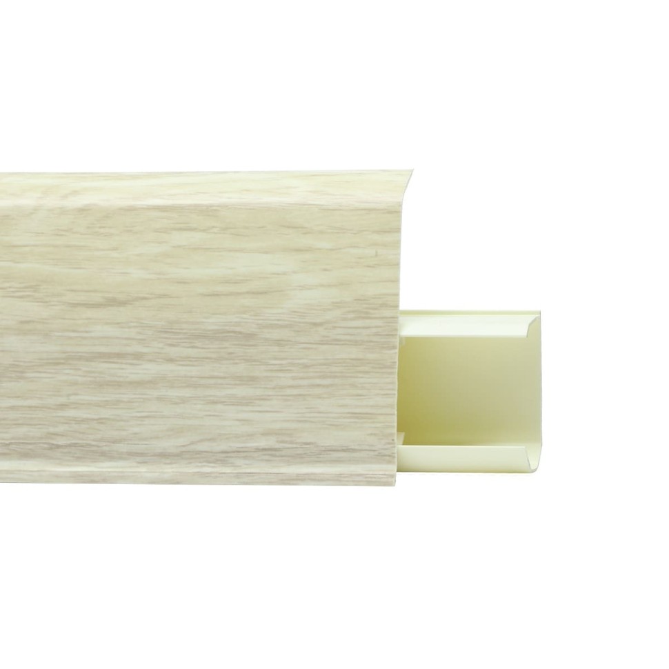 Плинтус ПВХ пластиковый 734 Себаста фото 1 — ПетроПол