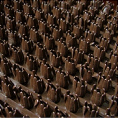 Щетинистое Покрытие Альфа Стиль Тёмный Шоколад №137 фото 1 — ПетроПол