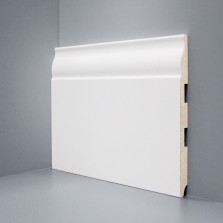 Плинтус Deartio МДФ U 103-150 (150х16х2050) Белый — ПетроПол