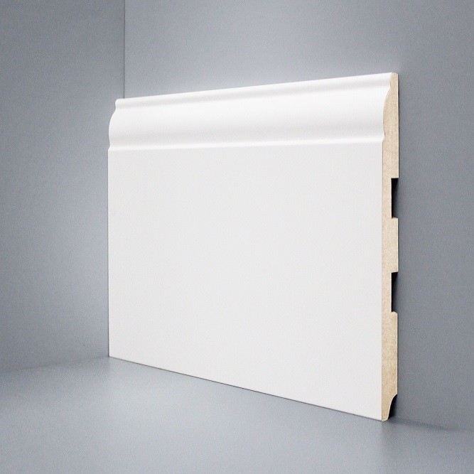 Плинтус Deartio МДФ U 104-150 (150х16х2050) Белый фото 1 — ПетроПол Плинтус Deartio МДФ U 104-150 (150х16х2050) Белый фото 1 — ПетроПол