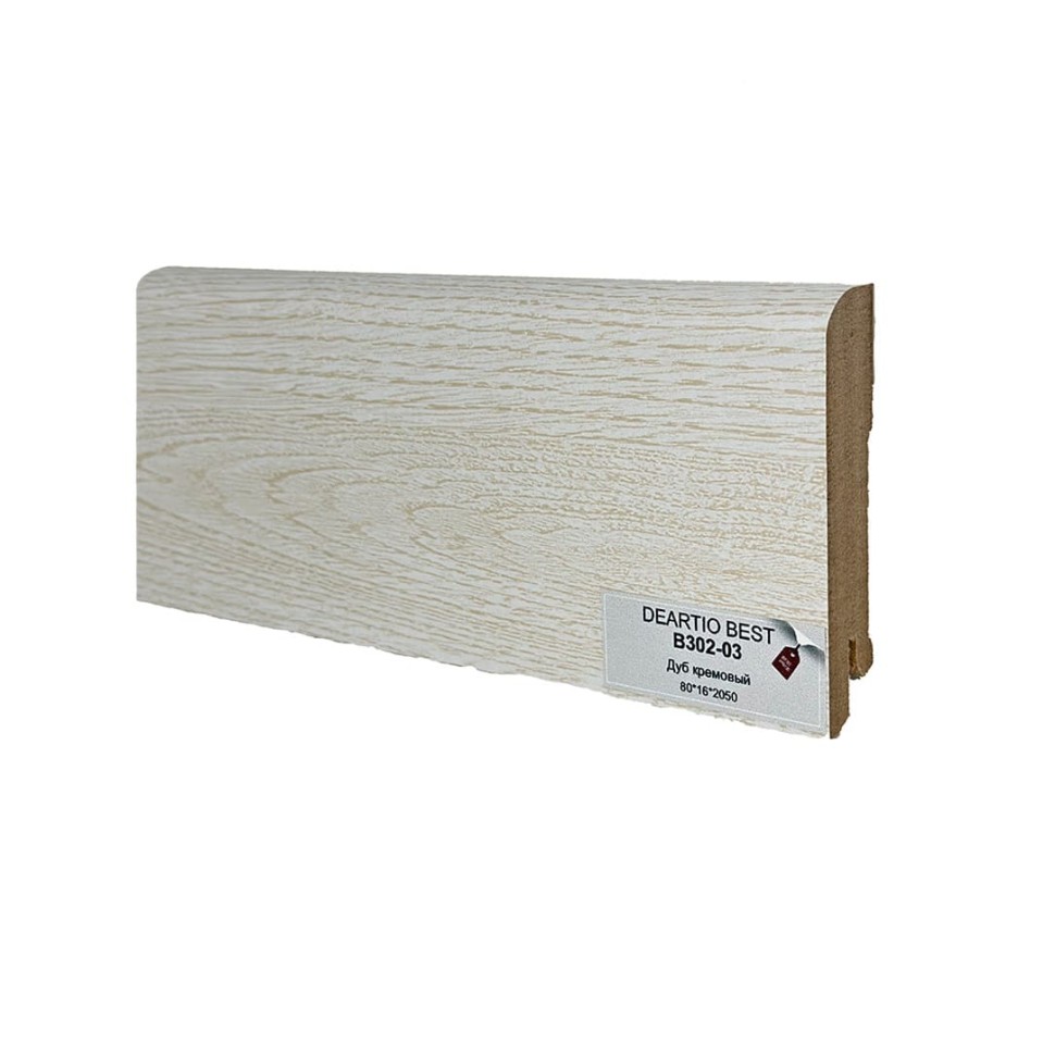 Плинтус Deartio МДФ B302-03 Дуб кремовый фото 1 — ПетроПол Плинтус Deartio МДФ B302-03 Дуб кремовый фото 1 — ПетроПол