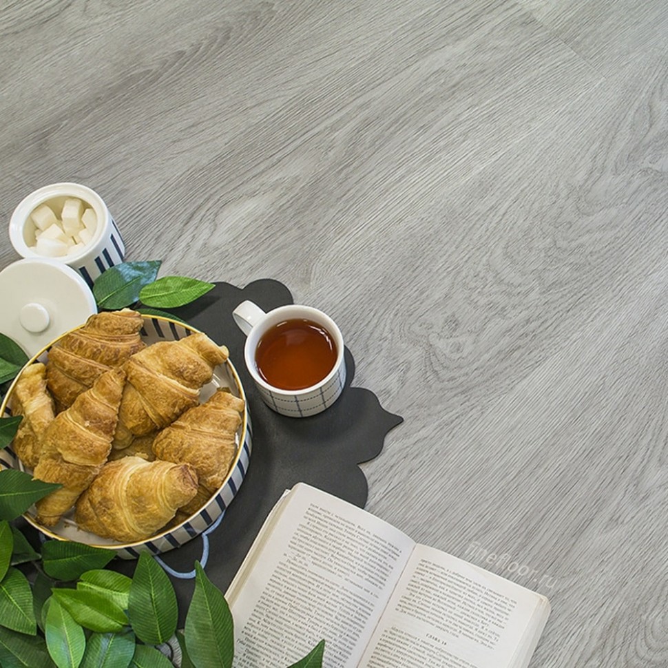 Плитка ПВХ Fine Floor FF-2076 Дуб Рейн фото 1 — ПетроПол