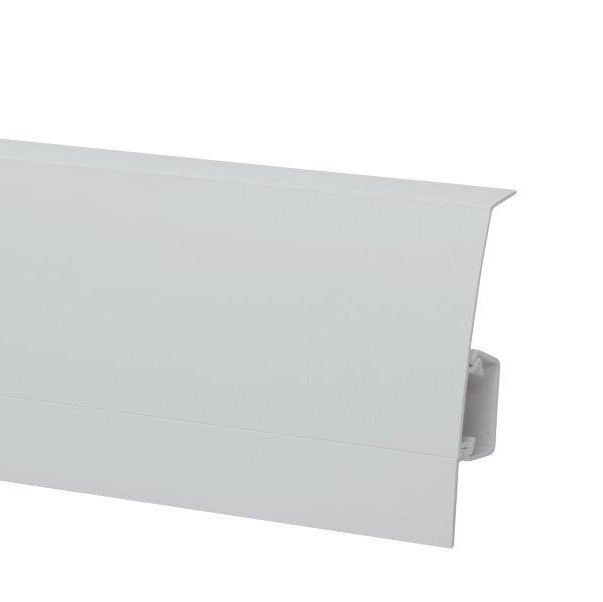 Плинтус пластиковый NG80 Белый фото 1 — ПетроПол