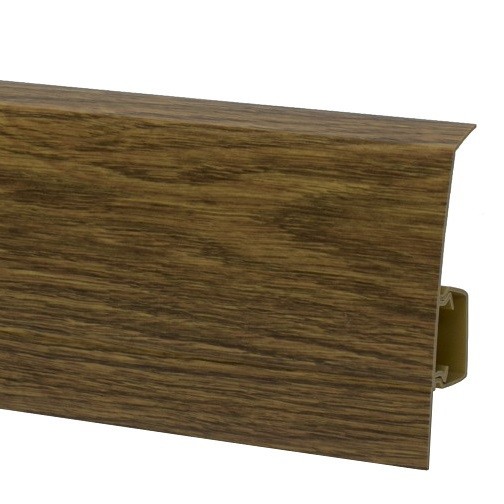 Плинтус пластиковый NG80 Дуб Старый фото 1 — ПетроПол