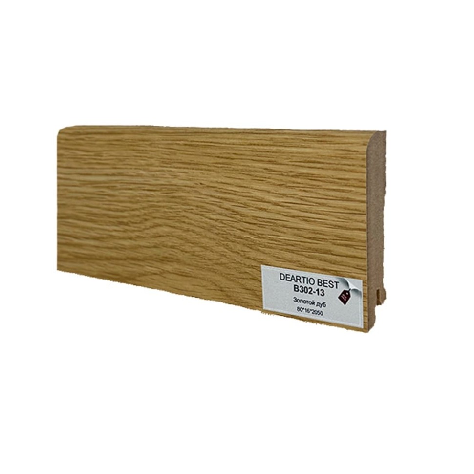 Плинтус Deartio МДФ B302-13 Золотой дуб фото 1 — ПетроПол Плинтус Deartio МДФ B302-13 Золотой дуб фото 1 — ПетроПол
