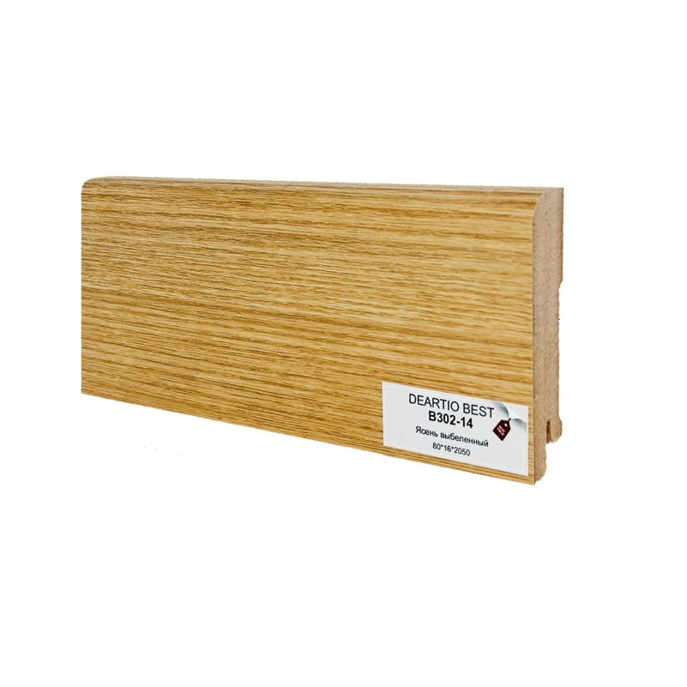 Плинтус Deartio МДФ B302-14 Ясень выбеленный фото 1 — ПетроПол Плинтус Deartio МДФ B302-14 Ясень выбеленный фото 1 — ПетроПол