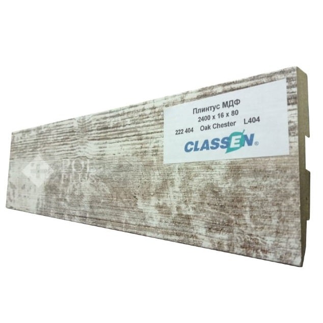 Плинтус Classen L404 Дуб Честер фото 1 — ПетроПол