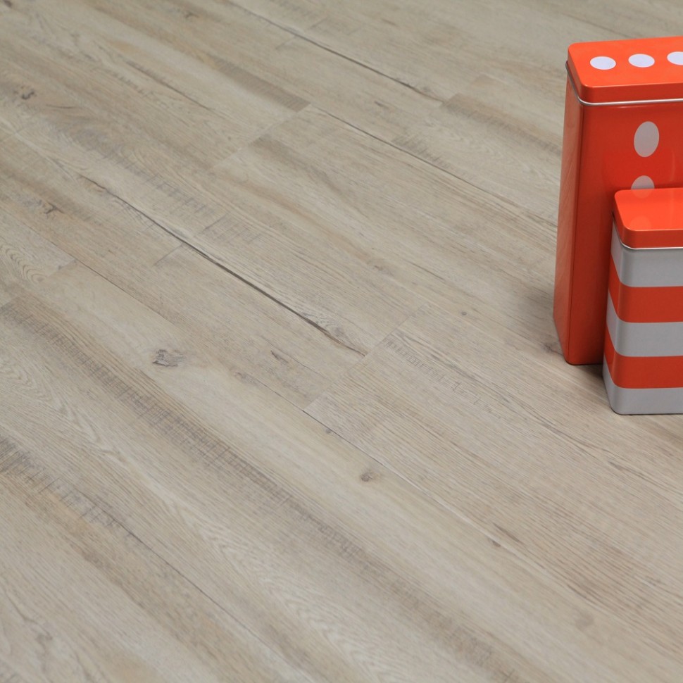 Плитка ПВХ Floor Click 9055-1 Ясень Рушонс фото 1 &mdash; ПетроПол