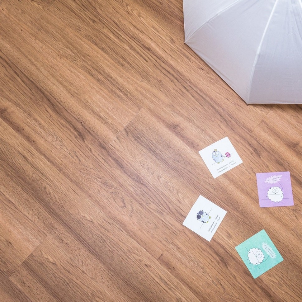 Плитка ПВХ EcoClick EcoDryBack NOX-1707 Дуб Виши фото 1 — ПетроПол