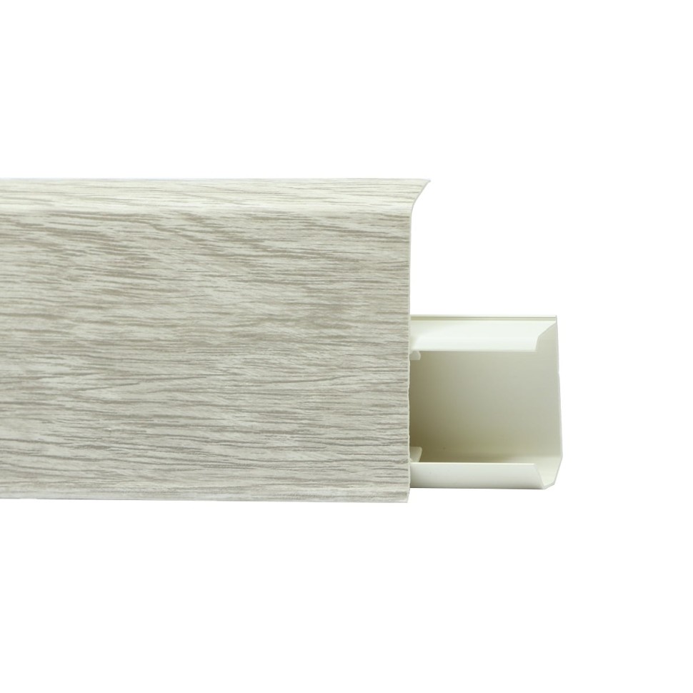 Плинтус ПВХ пластиковый 706 Дуб Пацифик фото 1 — ПетроПол