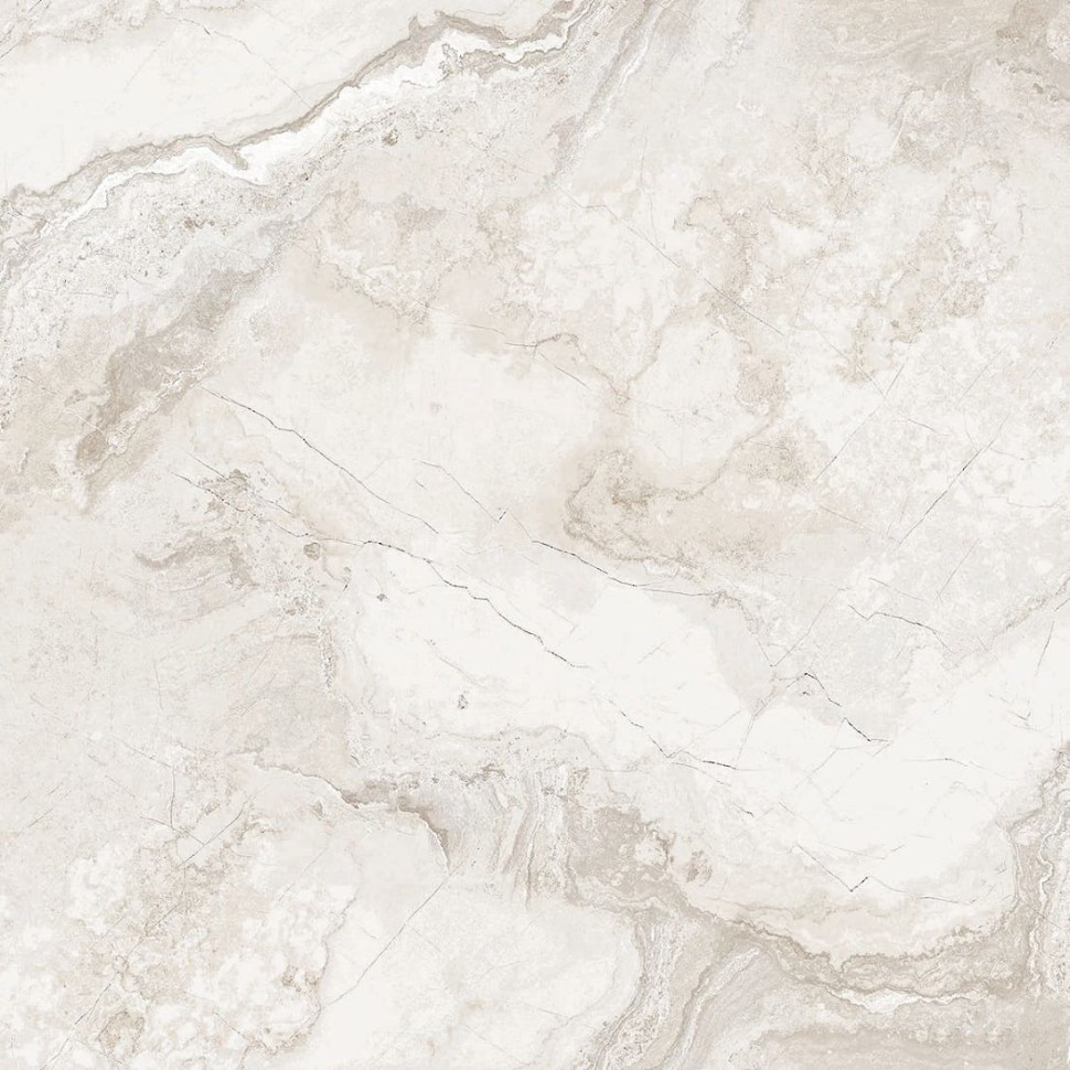 Керамогранит Buono Ceramic  Marble MVL4412P Aquarelle Ivory Glossy (60х120 см) фото 1 — ПетроПол