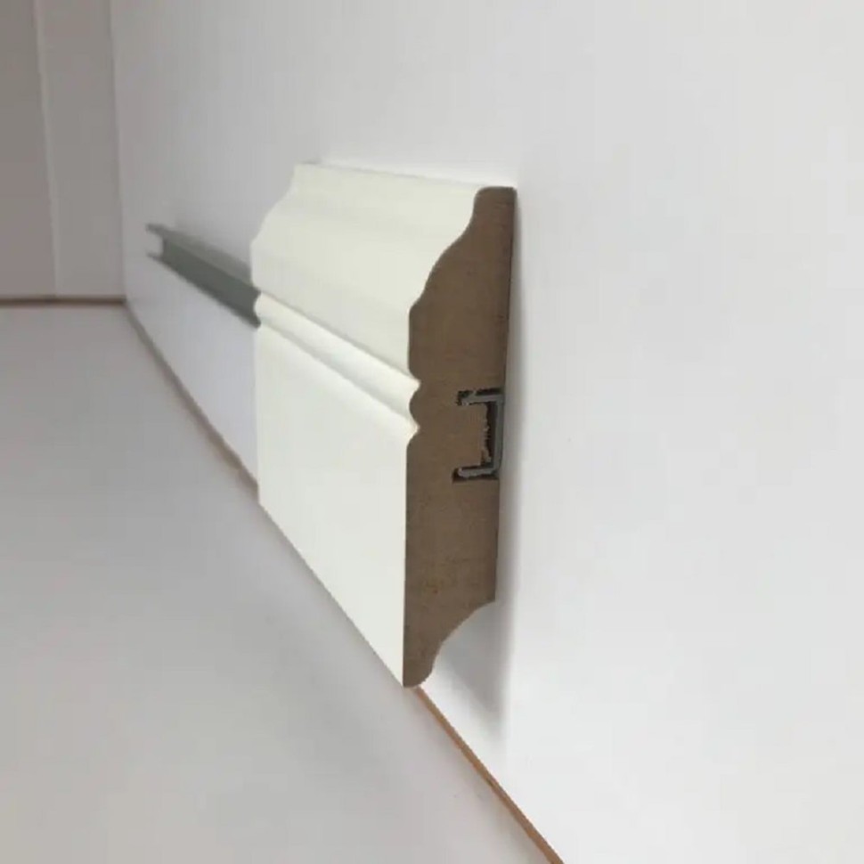 Плинтус МДФ Grisard  профиль H, пленка пвх (2400х80x16) фото 1 — ПетроПол