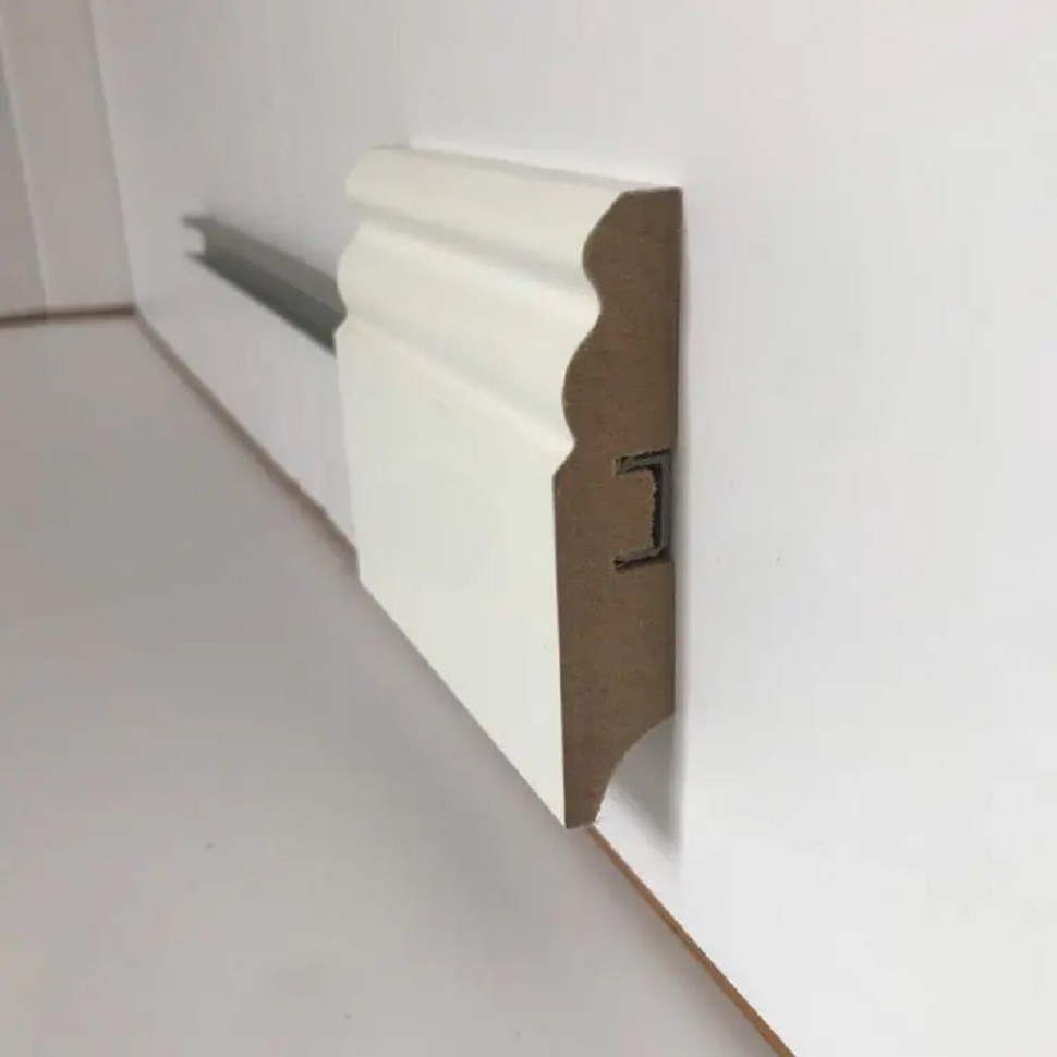 Плинтус МДФ Grisard  профиль E, пленка пвх (2400х80x16) фото 1 — ПетроПол