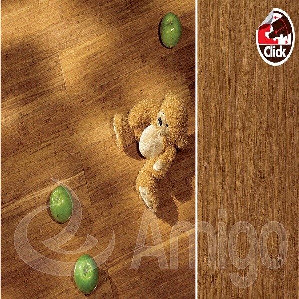 Массивная Доска Amigo Бамбук Hi-Tech Click Кофе фото 1 — ПетроПол