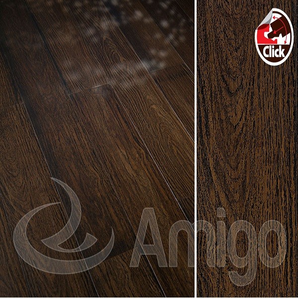 Массивная Доска Amigo Бамбук Hi-Tech Click Бордо фото 1 — ПетроПол