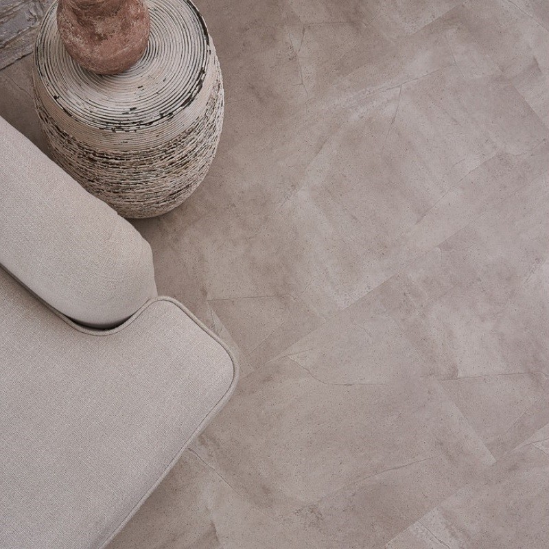 Плитка ПВХ Vinilam Ceramo 61603 Бетонная Смесь фото 1 — ПетроПол