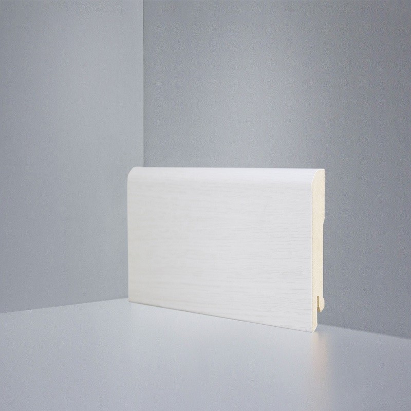 Плинтус Deartio МДФ Дуб Белёный (80х16х2050) B202-11 фото 1 — ПетроПол