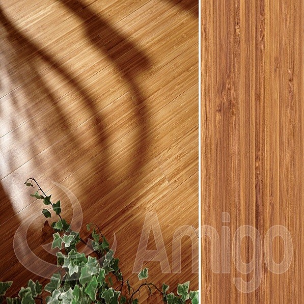 Массивная Доска Amigo Бамбук Кофе Вертикальный фото 1 — ПетроПол