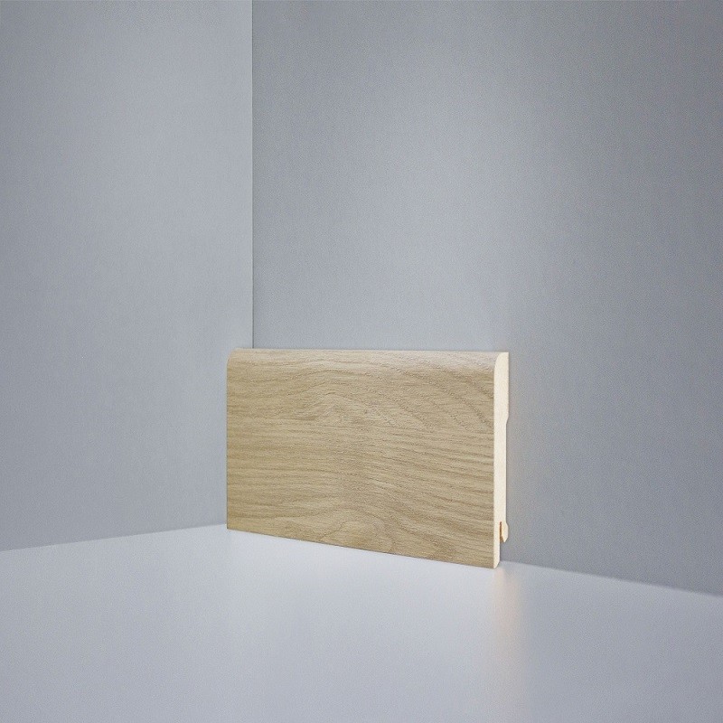 Плинтус Deartio МДФ Дуб Янтарный (80х16х2050) B202-10 фото 1 — ПетроПол