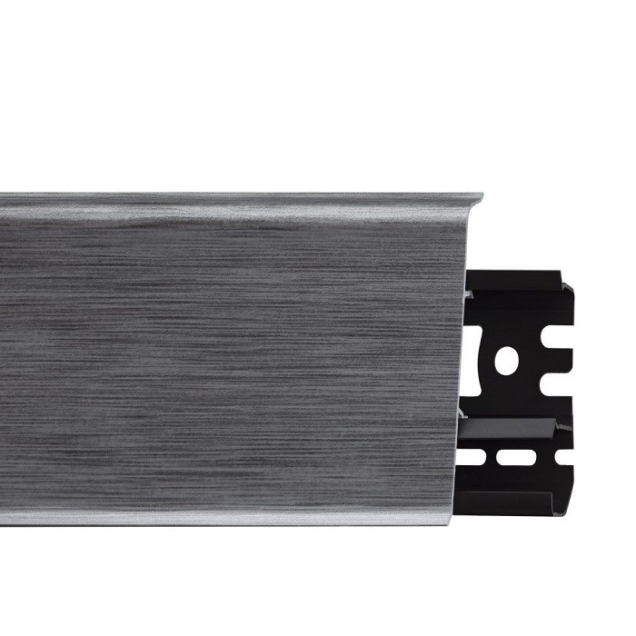 Плинтус Arbiton Indo Алюминий 17 фото 1 — ПетроПол