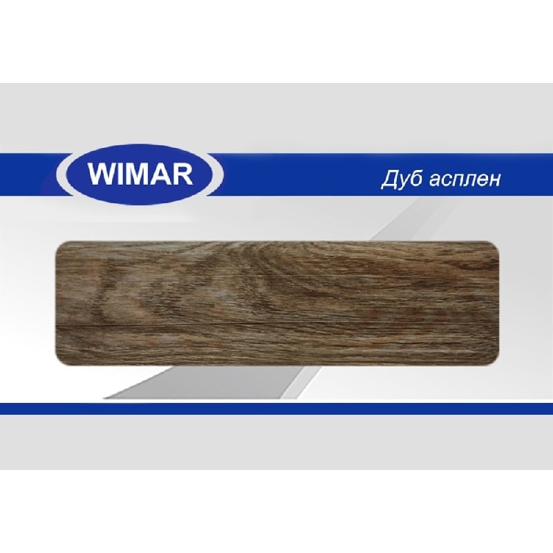 Плинтус ПВХ Wimar 820 Дуб Асплен фото 1 — ПетроПол