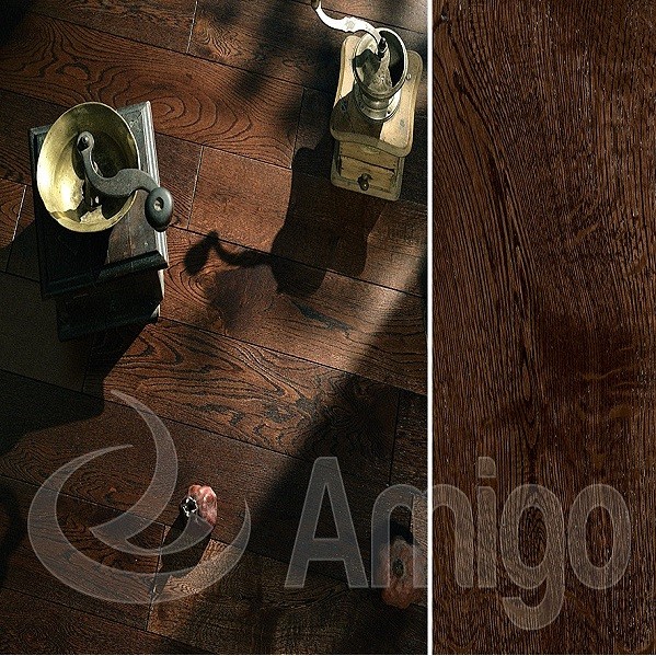 Массивная Доска Amigo Дуб Табако фото 1 — ПетроПол